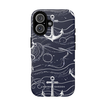 Gradient Anchorflow Waves iPhone 16 | Tough+ Phone Case