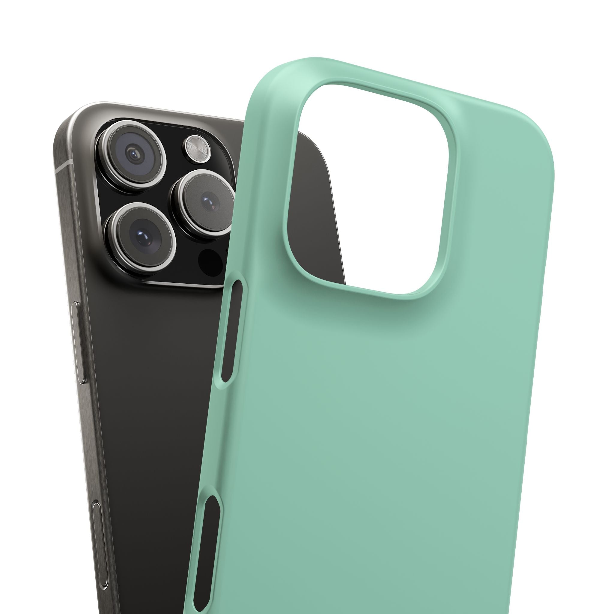 Aquamarine iPhone 16 - Slim Phone Case