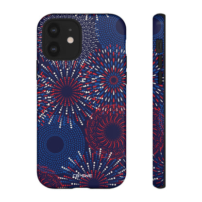 Fireworks Burst Bright - iPhone Case