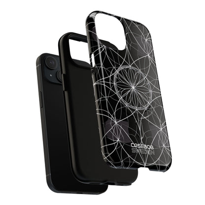 Symmetric Line Bloom iPhone 15 - Tough+