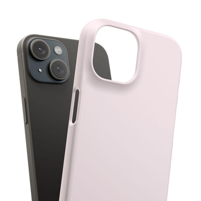 Lavender Blush iPhone 15 - Slim Phone Case