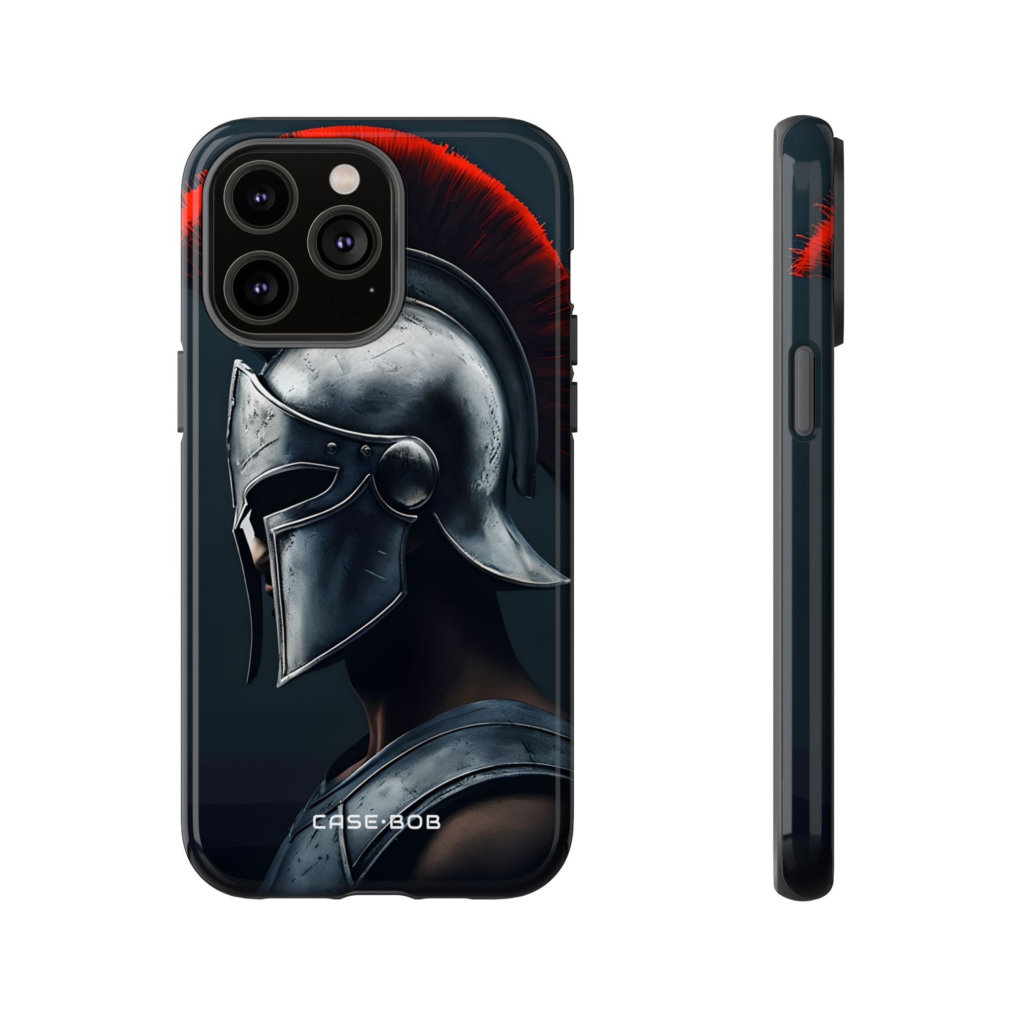 Silver Centurion iPhone 14 Pro Max Case - Tough