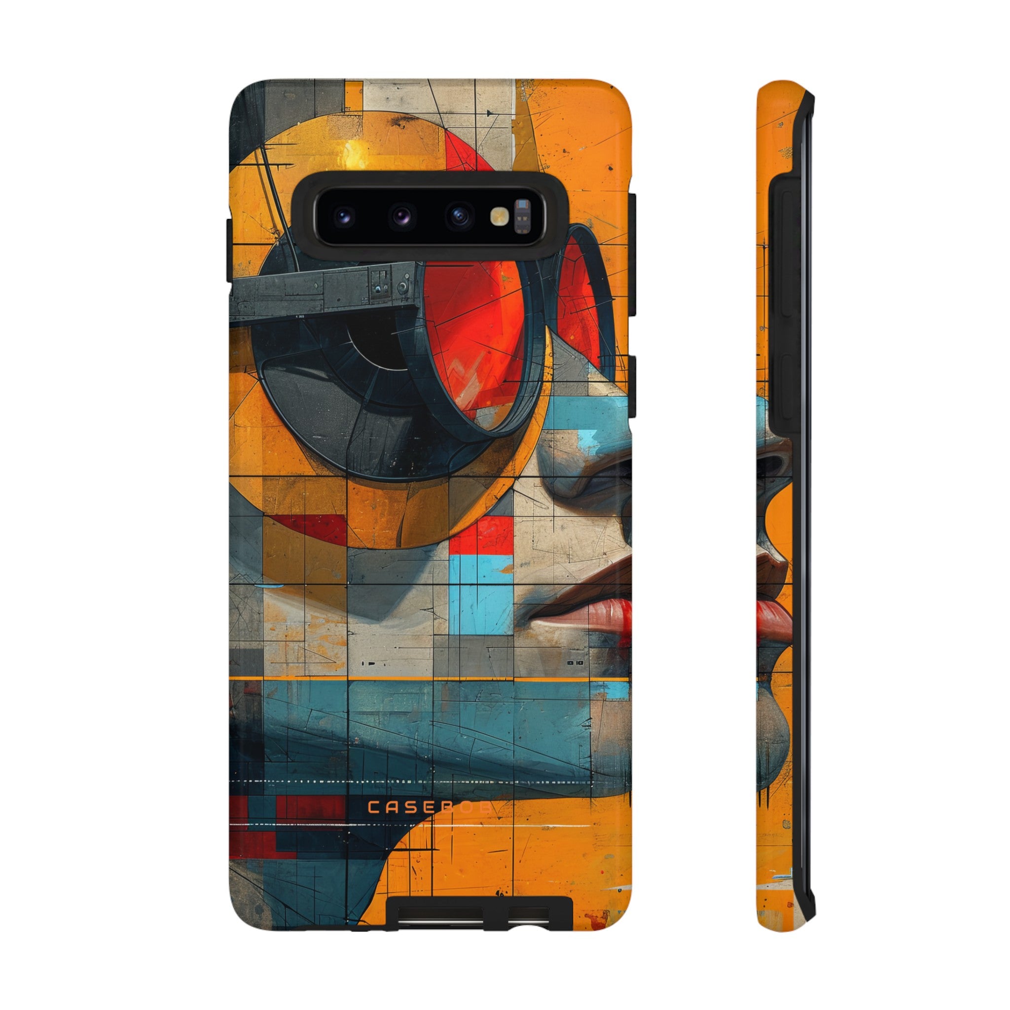 Cartoon Geometry Fusion - Protective Phone Case