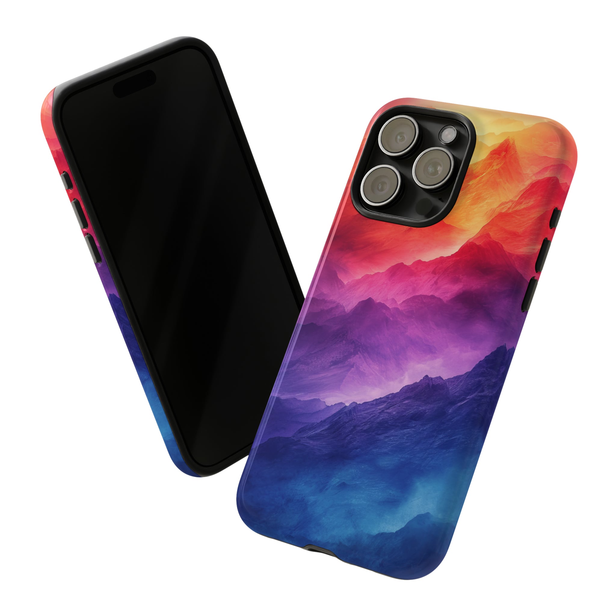 Mountain Ombre Quartet - Protective Phone Case