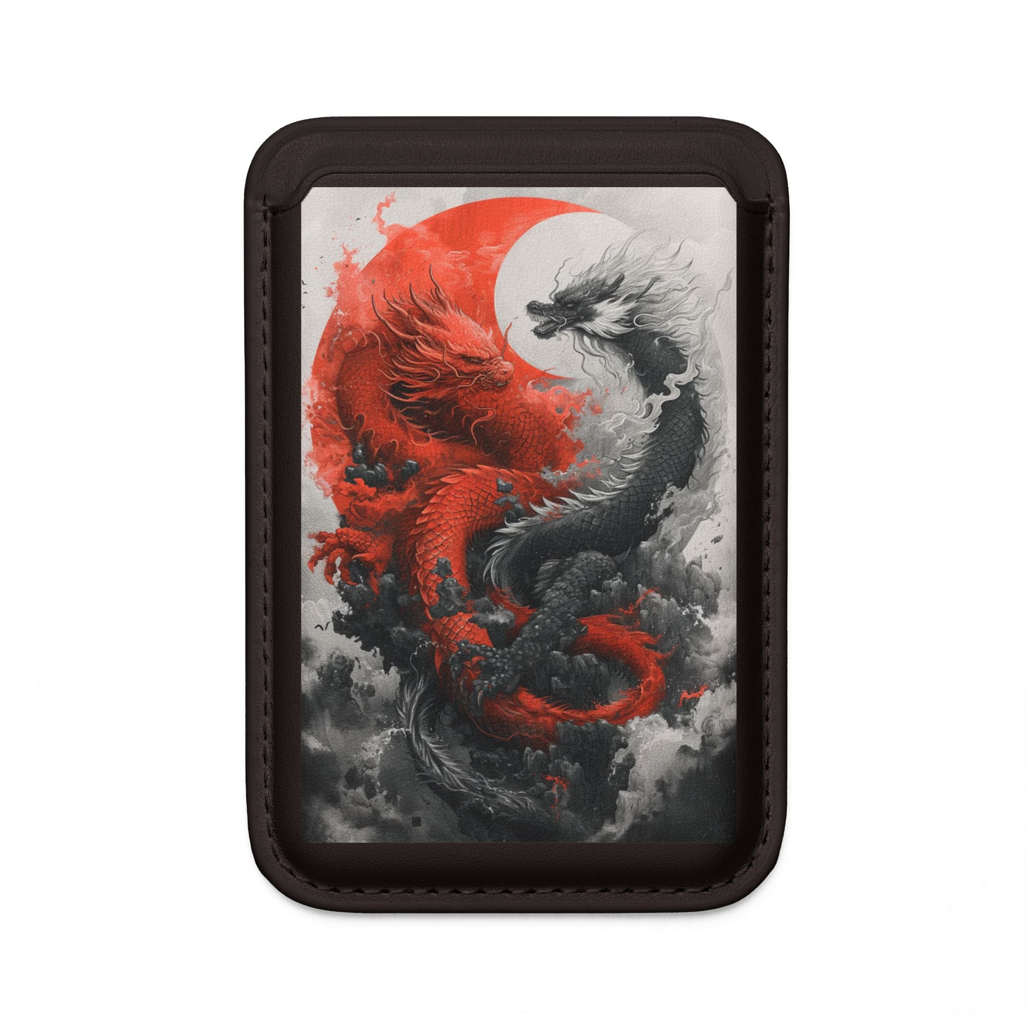 Twin Dragons Dance Wallet – MagSafe Ready