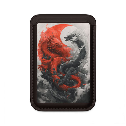 Twin Dragons Dance Wallet – MagSafe Ready