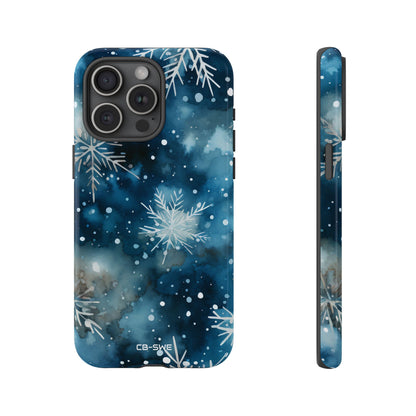 Snowflakes Dance Gracefully - iPhone Case
