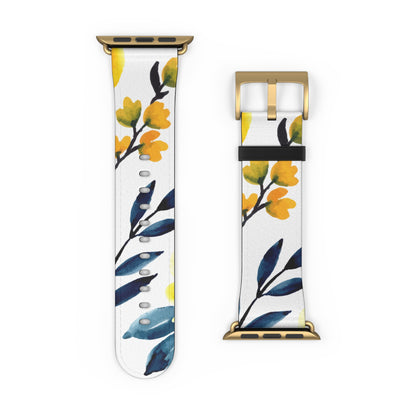 Yellow Blue Blossoms - Urrem