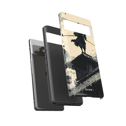 Moonlit Warrior Stands - Google Pixel Case