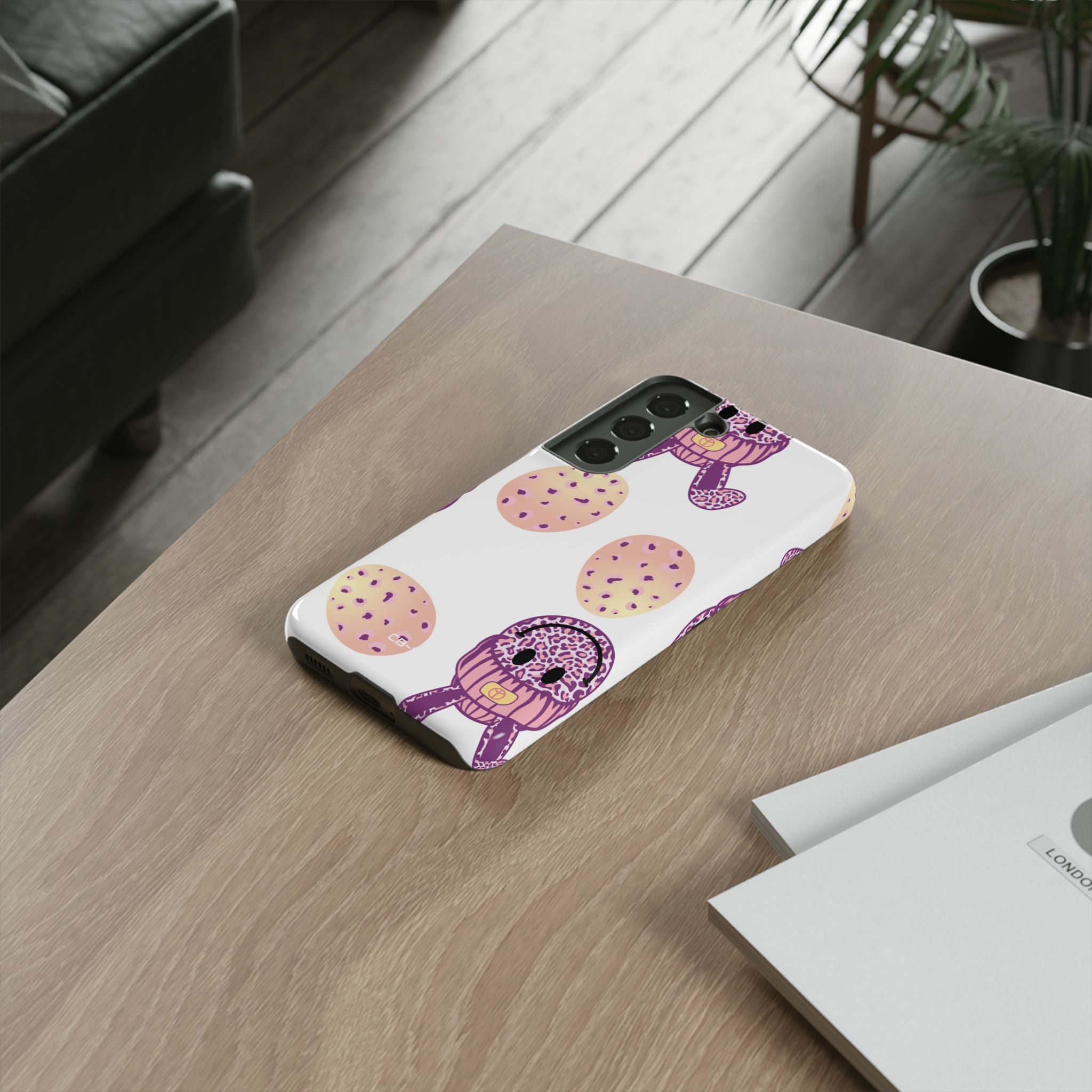 Playful Cheetah Whimsy - Samsung Case