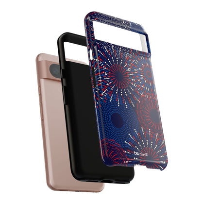 Vibrant Circles Emerge - Google Pixel Case