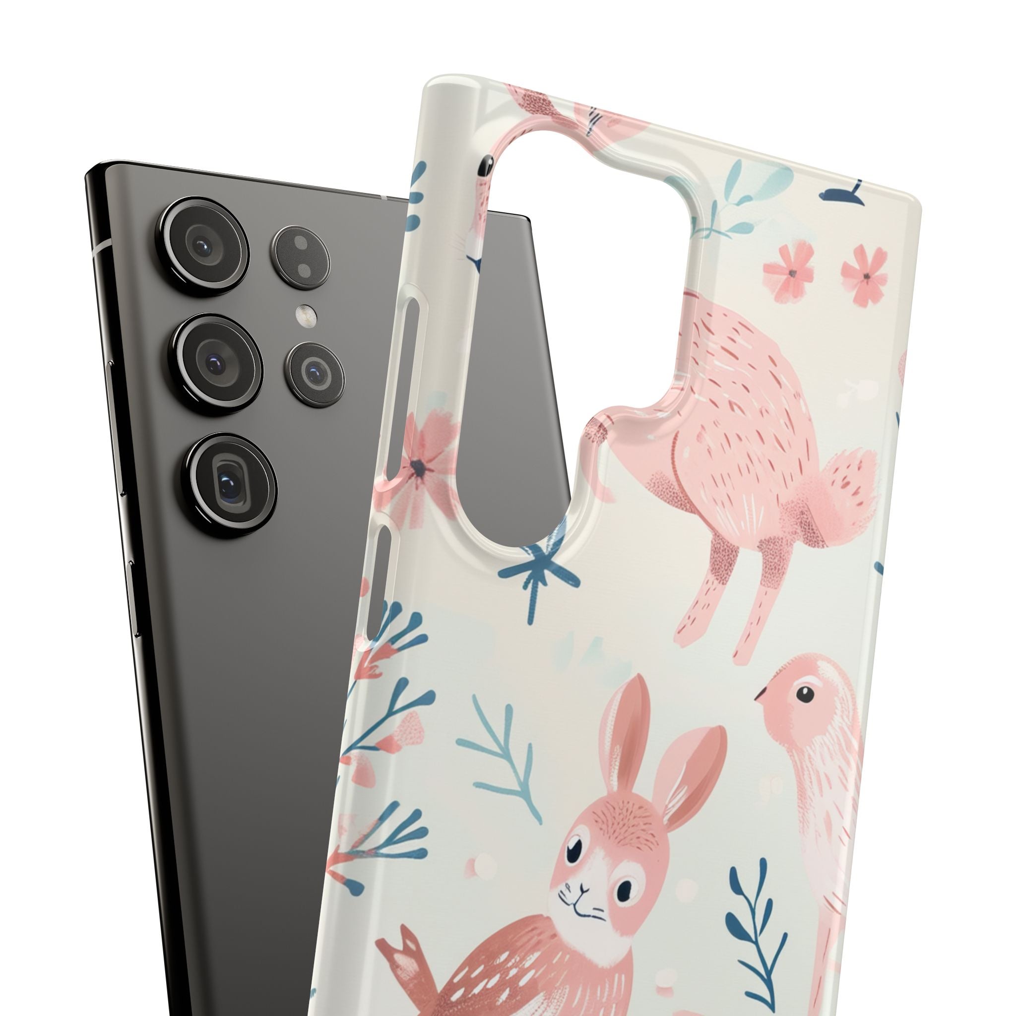 Pastel Whimsical Nature - Slim Samsung S23 Phone Case