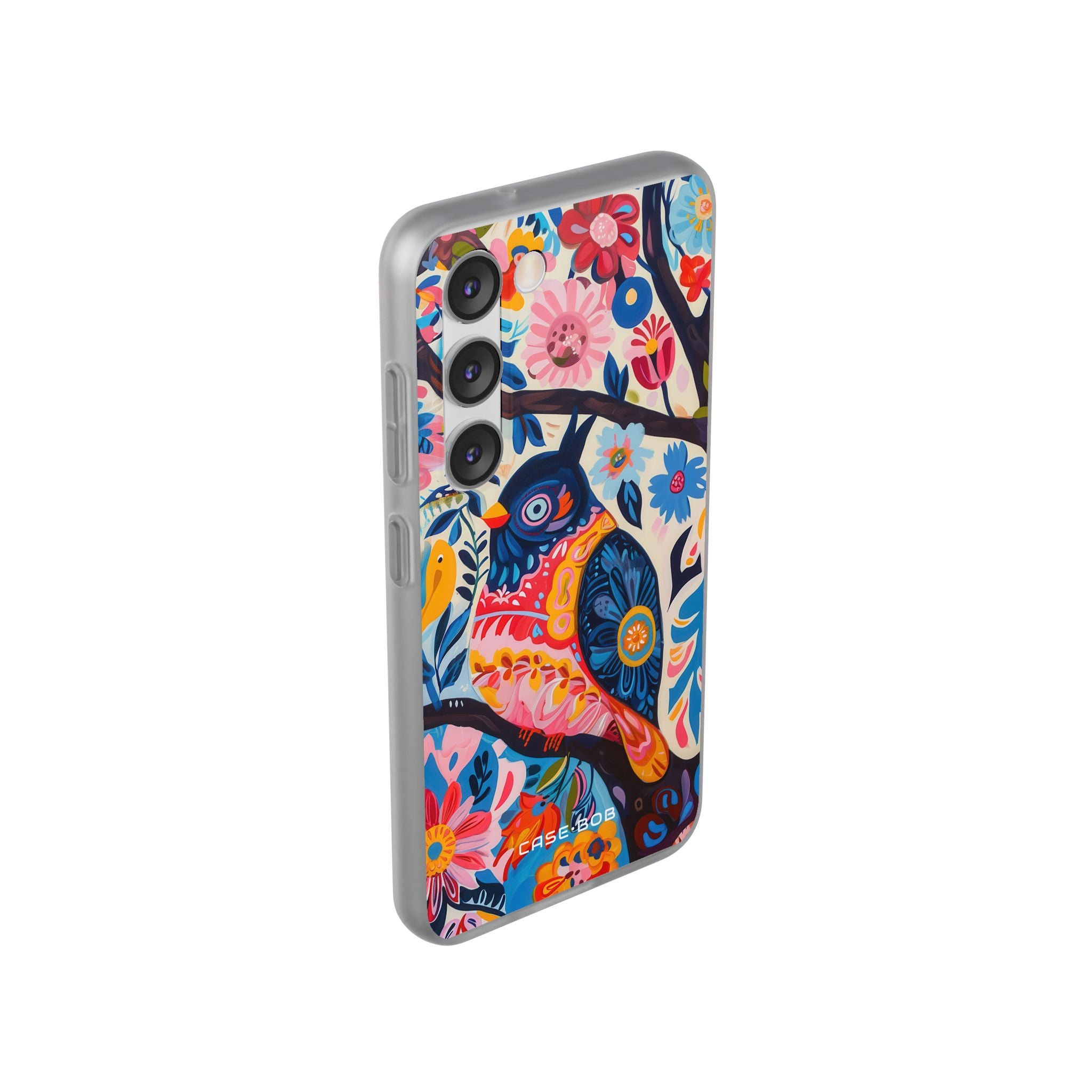 Owl Bloom Samsung S23 Case - Soft