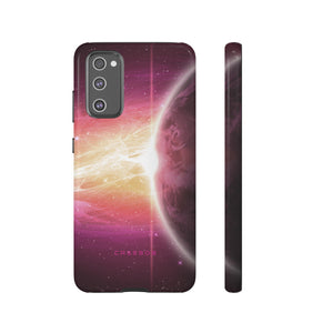 Purple Planets in Space - Protective Phone Case