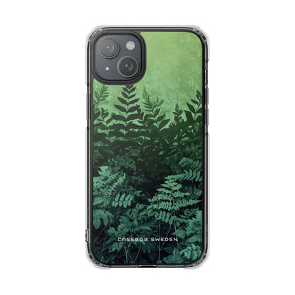 Gradient Fernscape Lush iPhone 15 - Clear Impact Phone Case