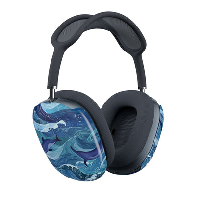 Dolphin Wave Dance - AirPod Max Case