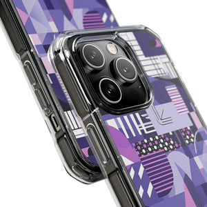 Ultra Violet  | Phone Case for iPhone (Clear Impact Case - Magnetic)