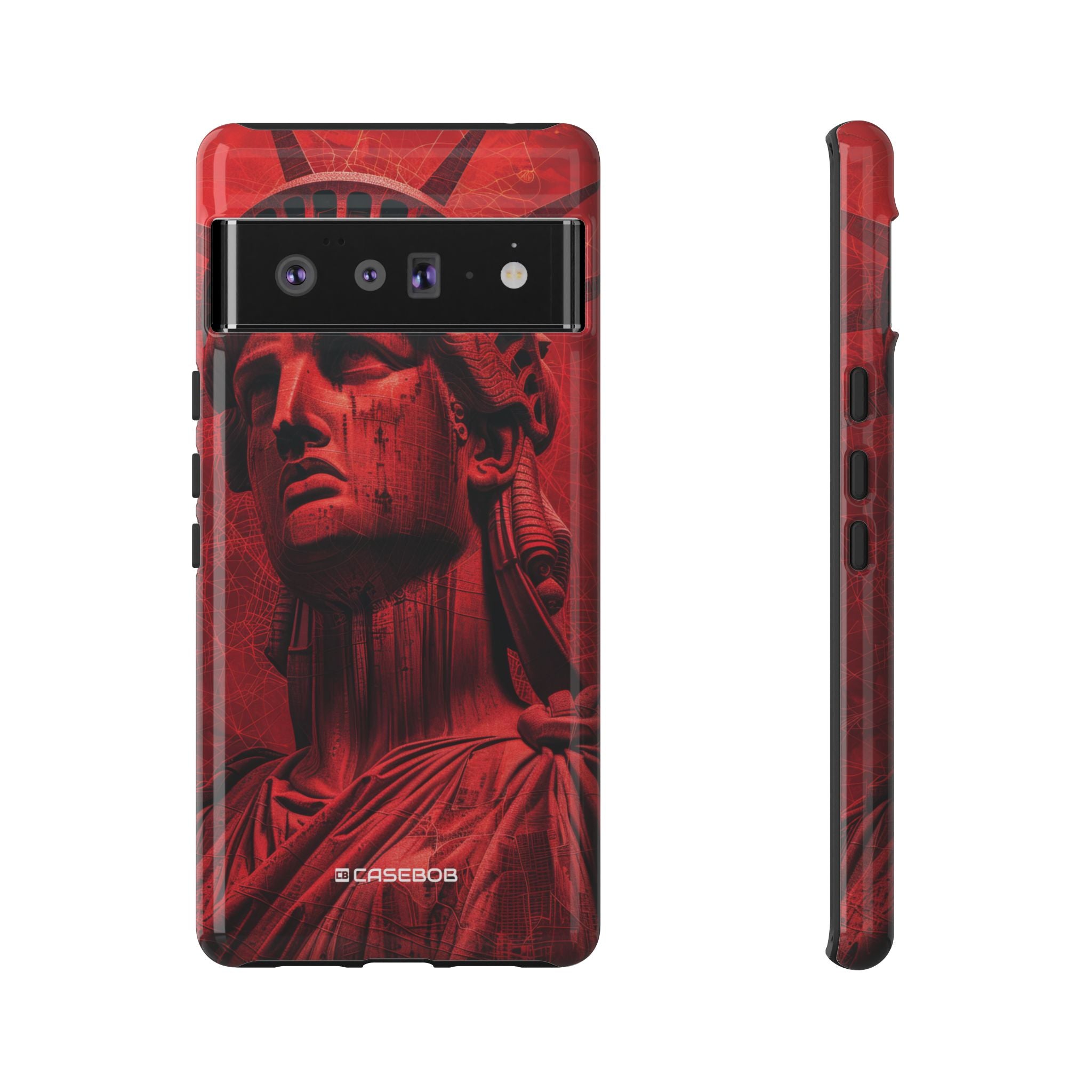 Red Liberty Revolution - Phone Case for Google Pixel