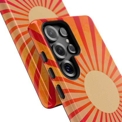 Sunburst Radiance Samsung S25 Ultra Case - Tough