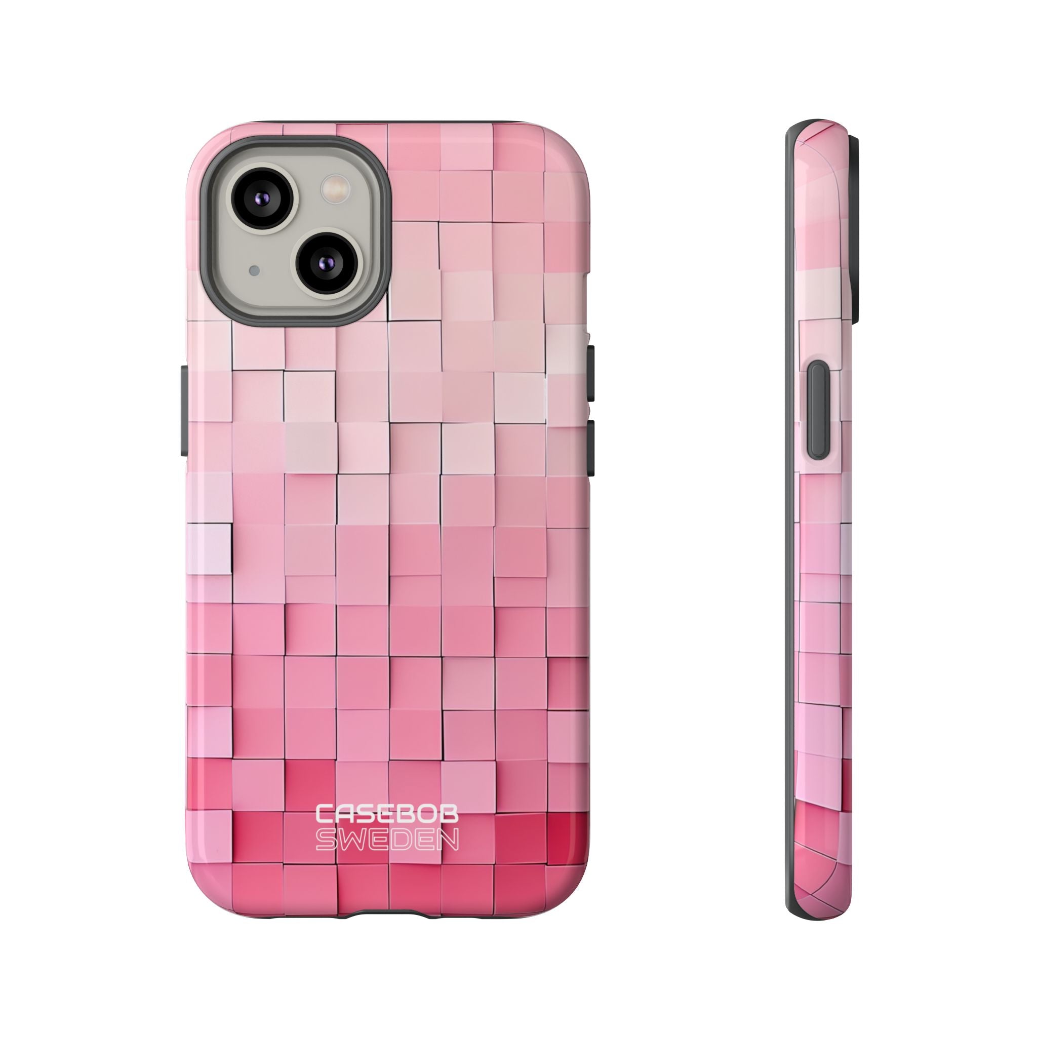 Pink Mosaic Glow iPhone 14 - Tough