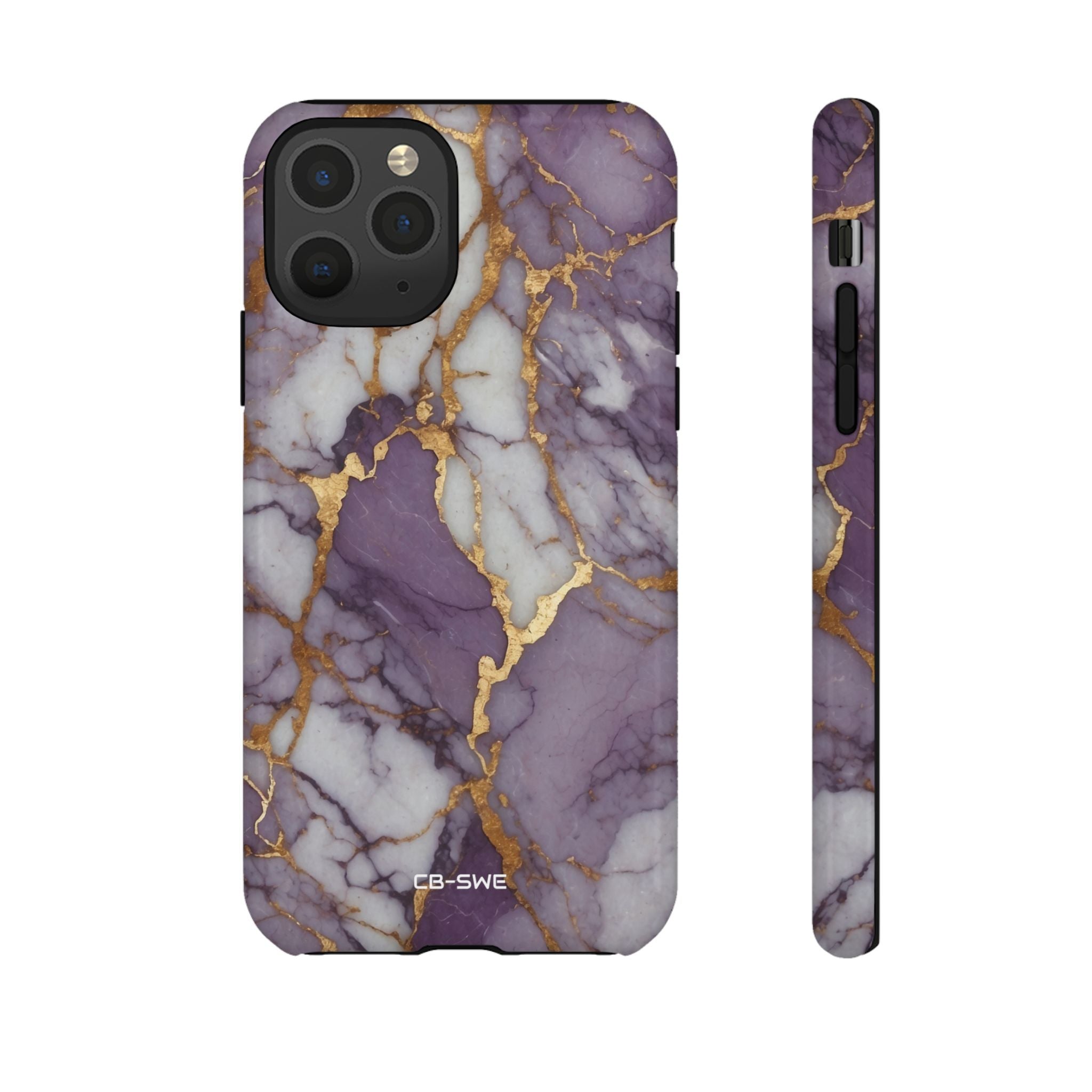 Lavender Veins Flow - iPhone Case