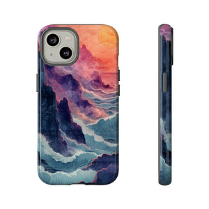 Tranquil Cliffside Views - Protective Phone Case