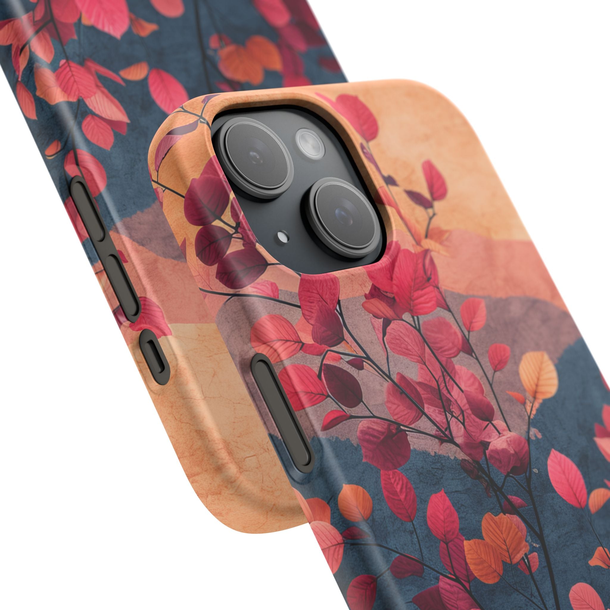 Vibrant Floral Harmony iPhone 15 - Slim Phone Case