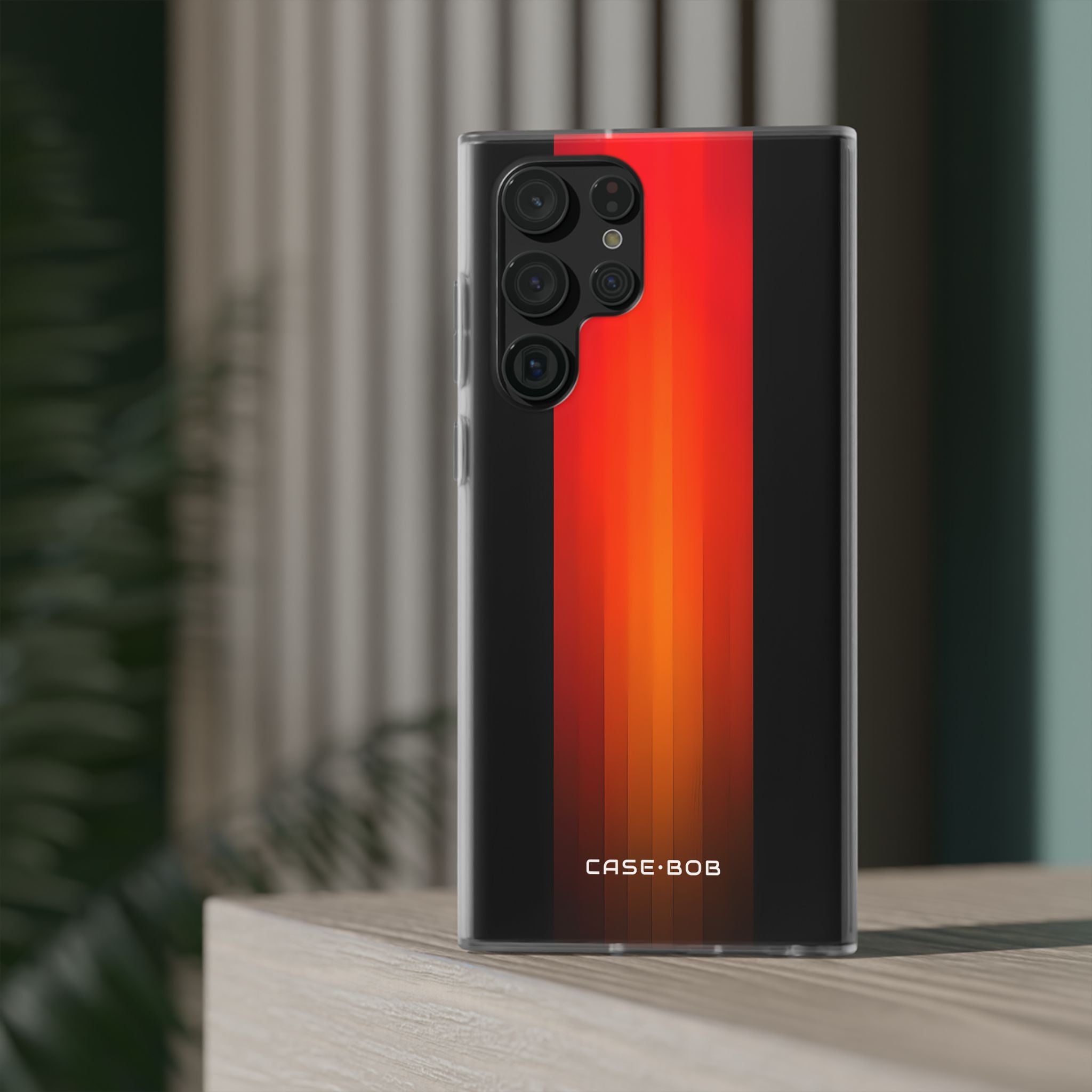 Crimson Column Samsung S22 Ultra Case - Soft