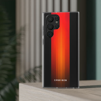 Crimson Column Samsung S22 Ultra Case - Soft