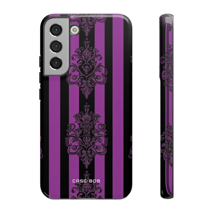Damask Elegance Purple Samsung S22 Plus Case - Tough