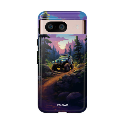 Sunset Forest Drive - Google Pixel Case