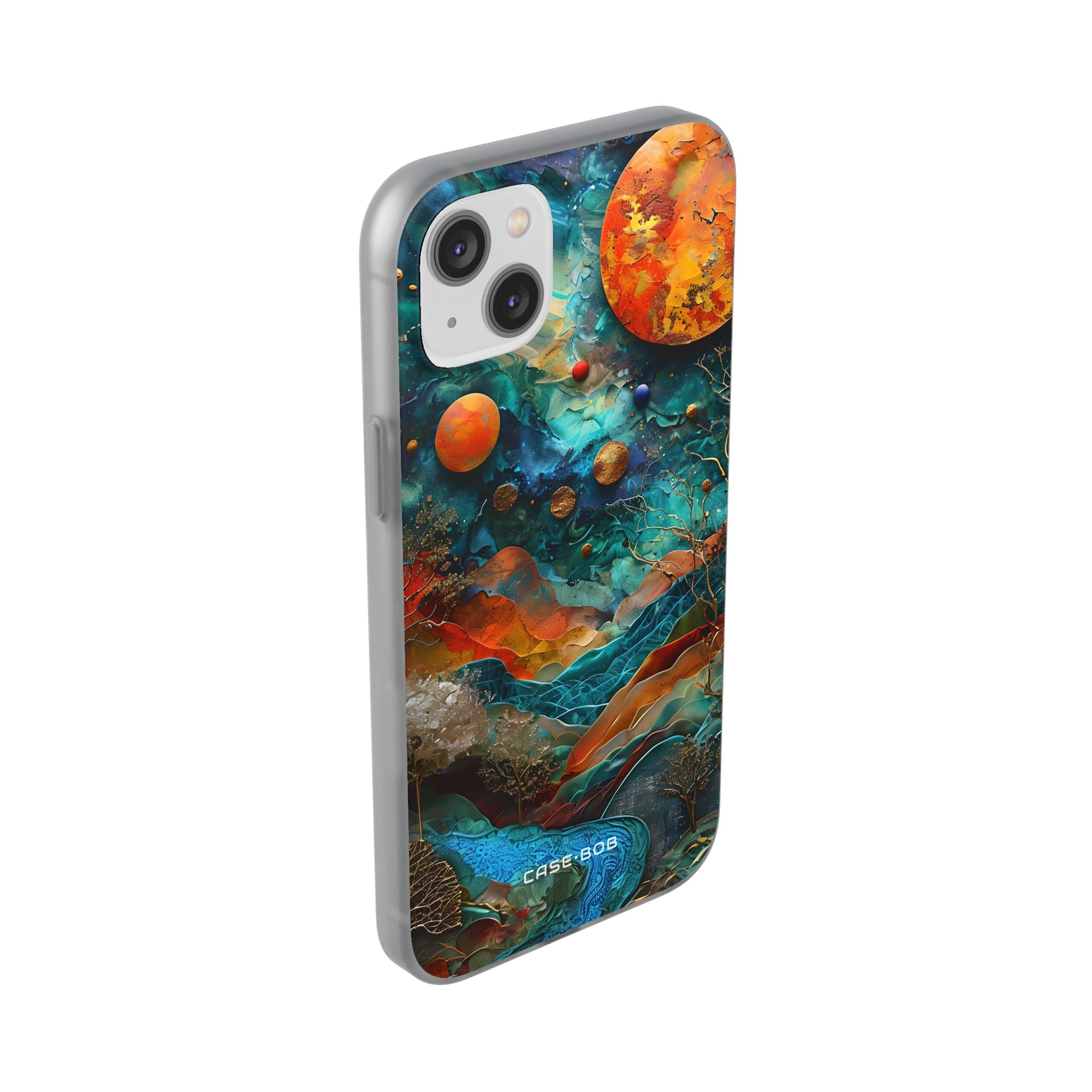 Celestial Ember iPhone 14 Plus Case - Soft