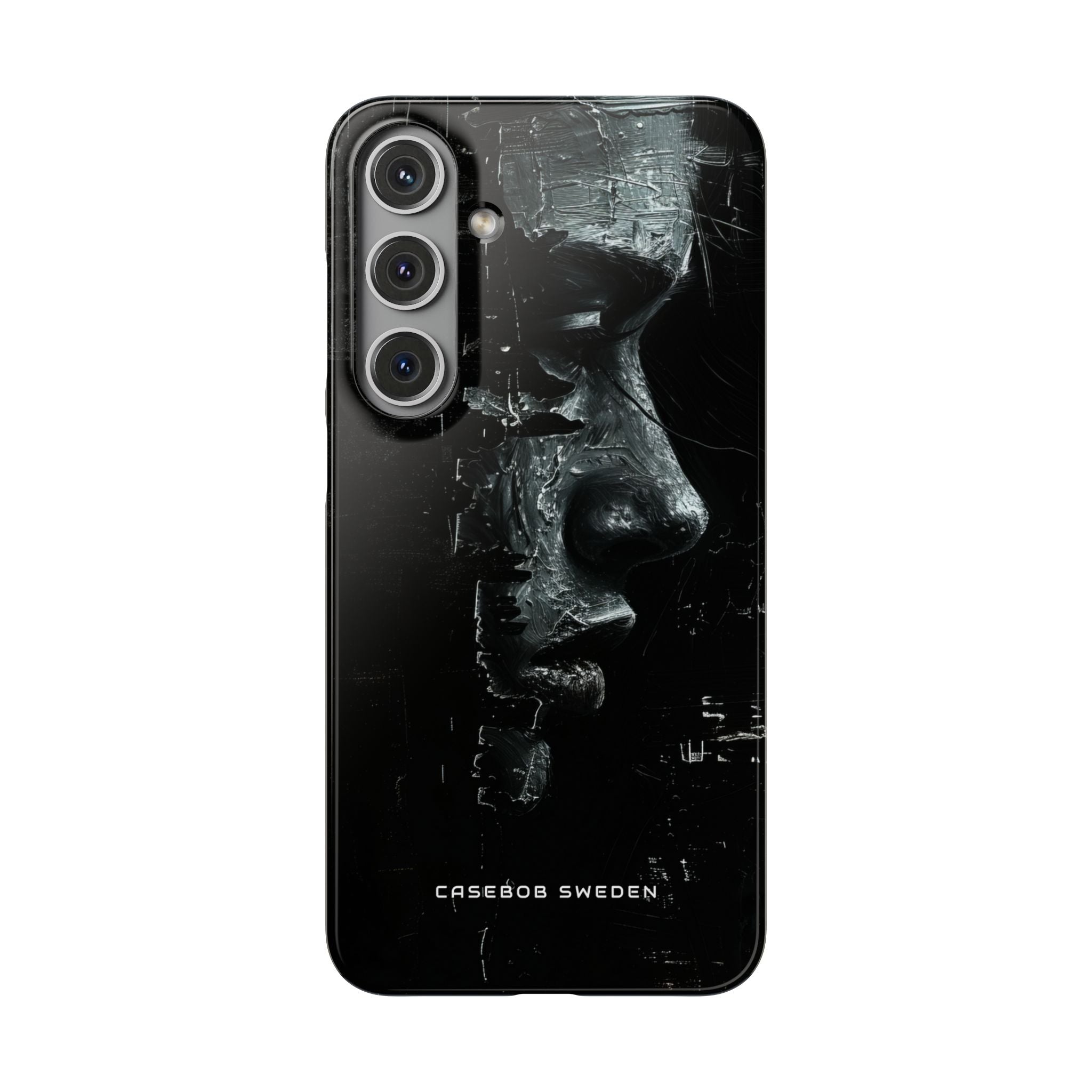 Monochrome Bloom Samsung S24 - Slim Phone Case