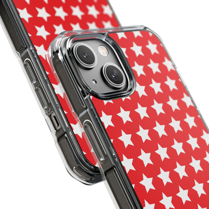 Red Star Symmetry iPhone Case - Impact