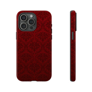 Dark Red Wallpaper - Protective Phone Case