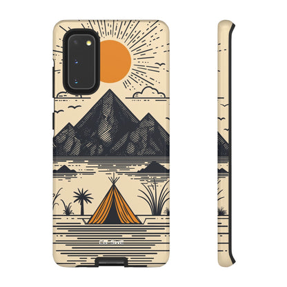 Golden Tent Awaits - Samsung Case