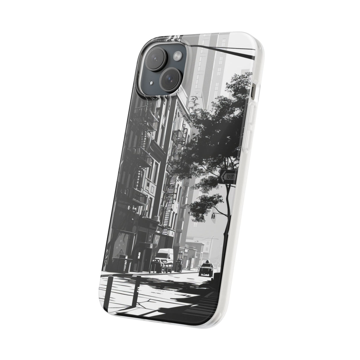 Urban Serenity | Flexible Phone Case for iPhone