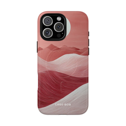 White Orb Dunes iPhone 16 Pro Max Case - Tough+