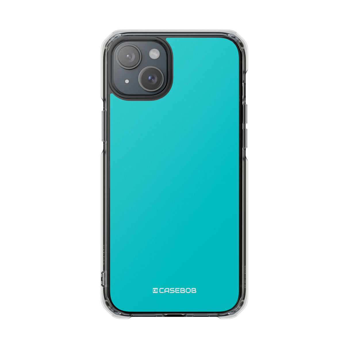 Dark Turquoise | Phone Case for iPhone (Clear Impact Case - Magnetic)