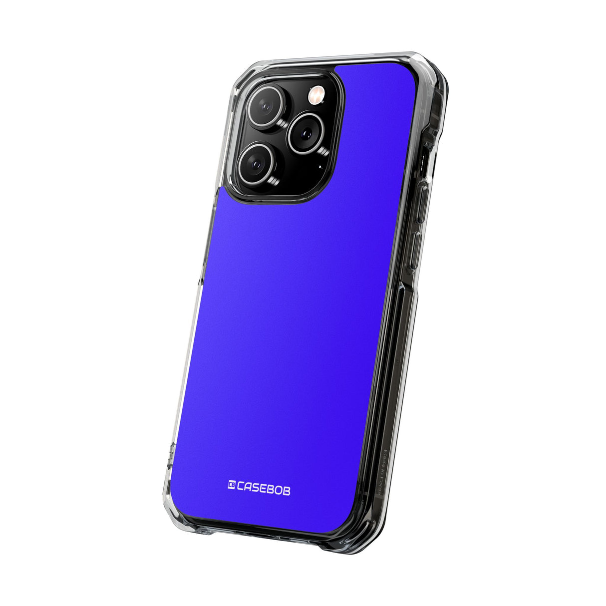 Ultramarinblau | Handyhülle für iPhone (Clear Impact Case – magnetisch)