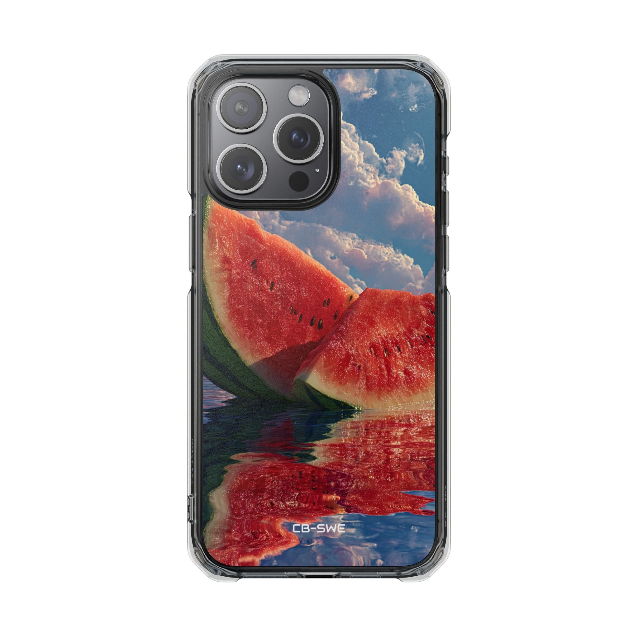 Watermelon Dream Reflection iPhone Case - Impact