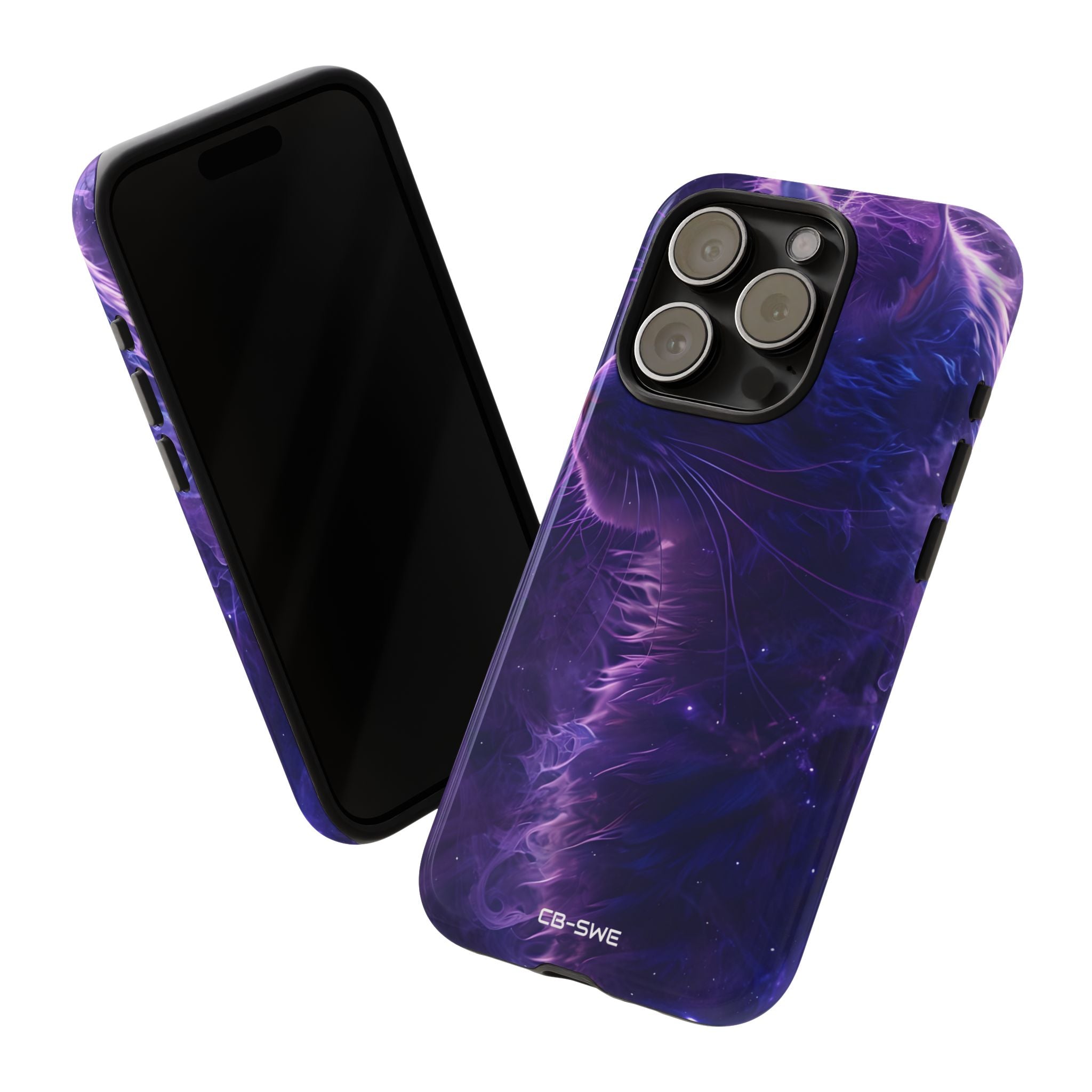 Mystical Starlit Cat - iPhone Case