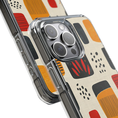 Vibrant Shapes Dance iPhone Case - Impact