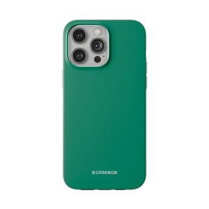 Emerald Green Shade | Phone Case for iPhone (Flexible Case)