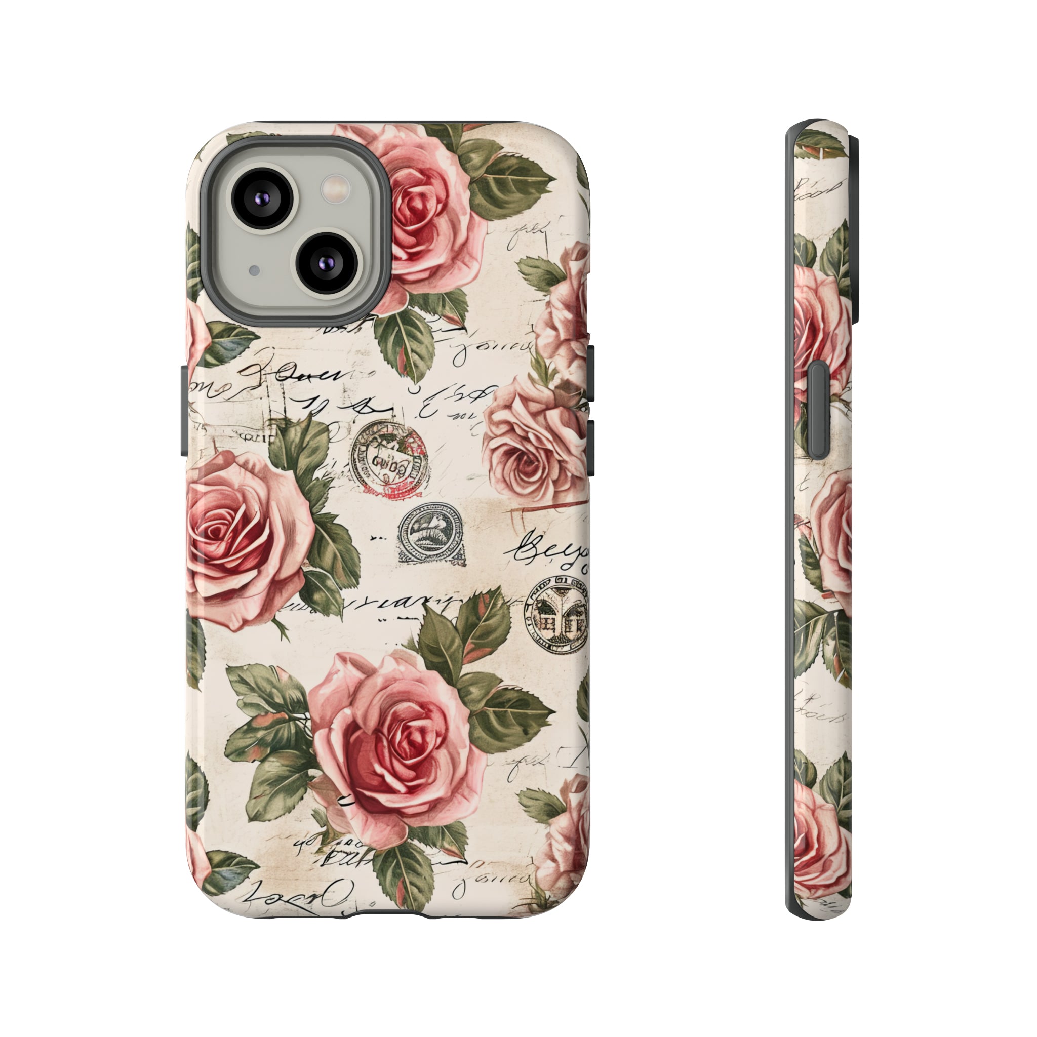 Roses & Love Letters - Protective Phone Case