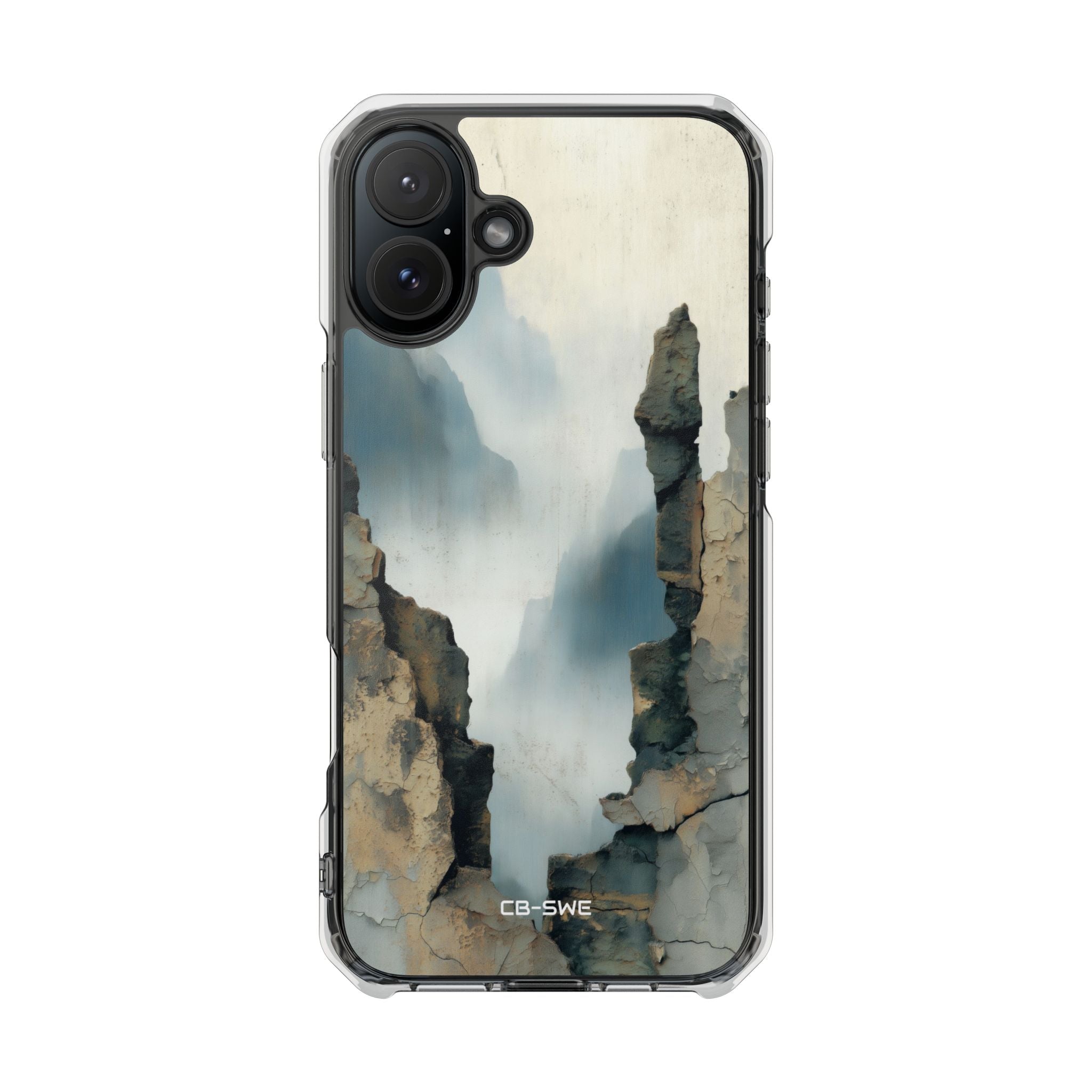 Cracks Frame Serenity iPhone Case - Impact