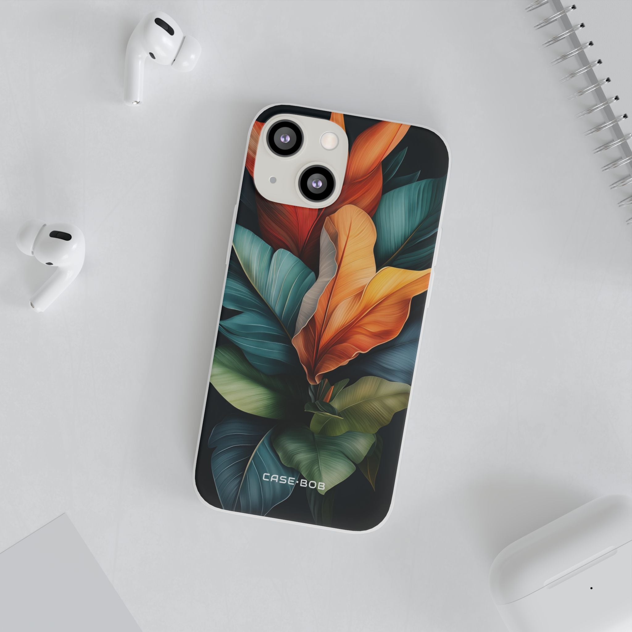 Tropical Leafburst iPhone 13 mini Case - Soft