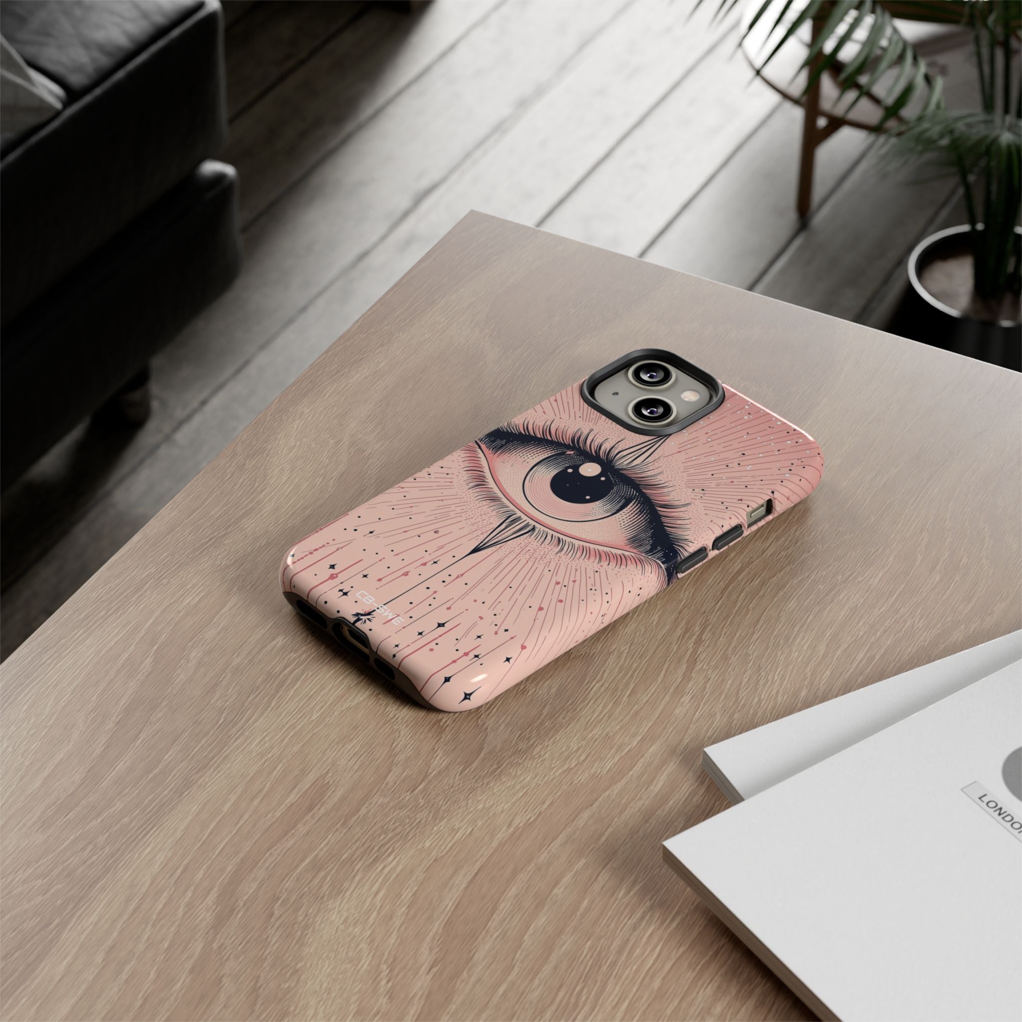 Celestial Eye Glows - iPhone Case