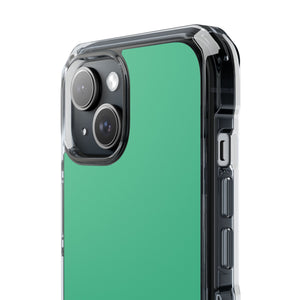 Ocean Green | Phone Case for iPhone (Clear Impact Case - Magnetic)