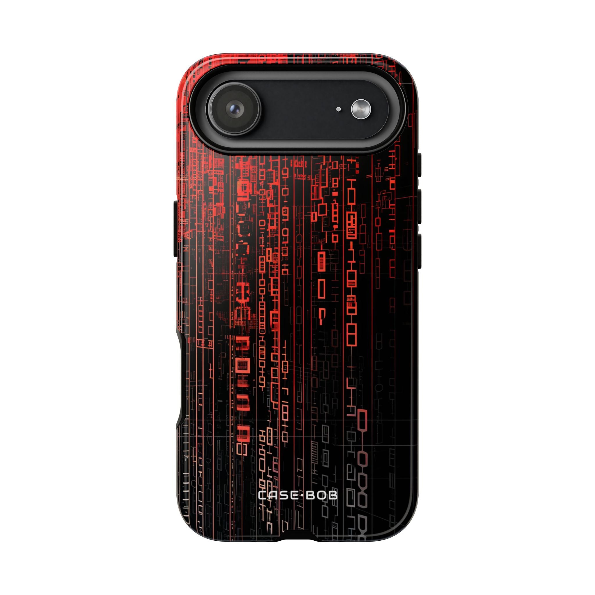 Crimson Glyphs iPhone 17 Air Case - Tough